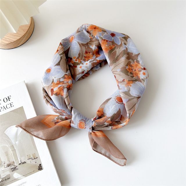 Floral Print Neckerchief SpreePicky