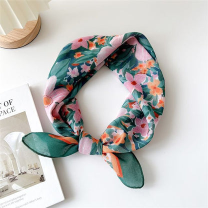 Floral Print Neckerchief SpreePicky