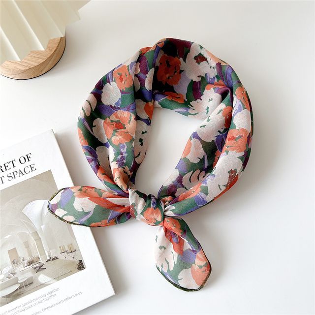 Floral Print Neckerchief SpreePicky