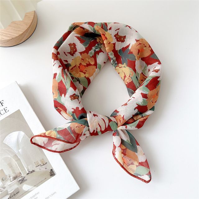 Floral Print Neckerchief SpreePicky