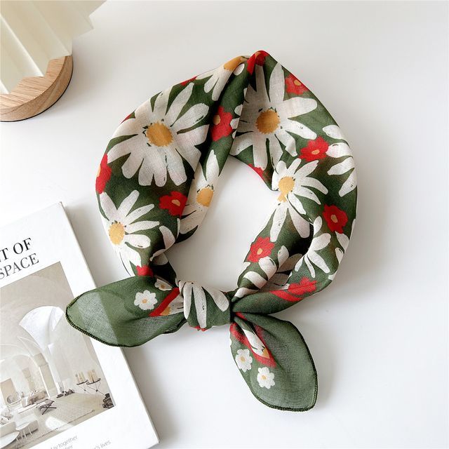 Floral Print Neckerchief SpreePicky