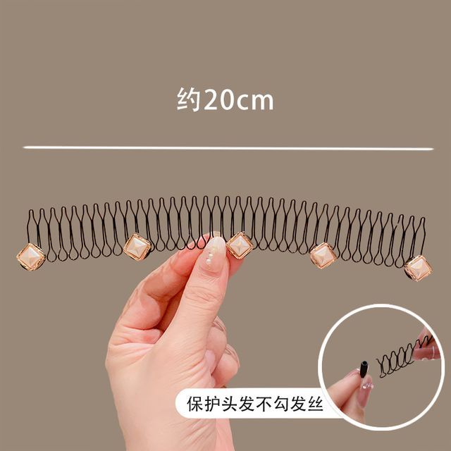 Acrylic Alloy Hair Comb (Various Designs) SpreePicky