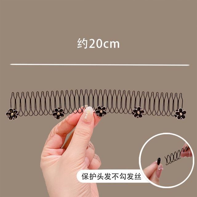 Acrylic Alloy Hair Comb (Various Designs) SpreePicky