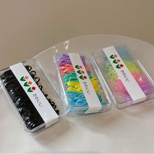 Set of 100: Disposable Hair Tie SpreePicky