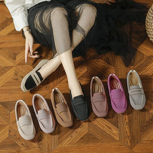 Plain Driving Loafers mySite