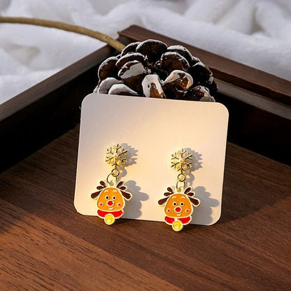 Christmas Alloy Drop Earring SpreePicky