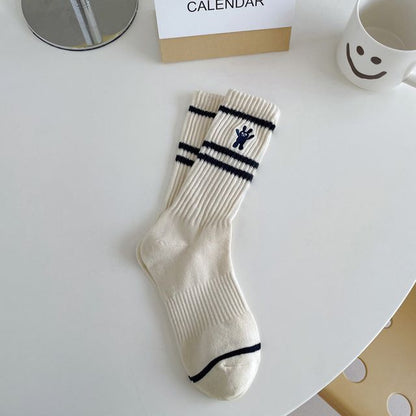 Rabbit Embroidered Socks / Set SpreePicky