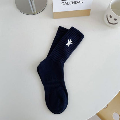 Rabbit Embroidered Socks / Set SpreePicky