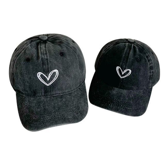 Heart Embroidery Cap SpreePicky