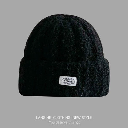 Lettering Fluffy Beanie SpreePicky