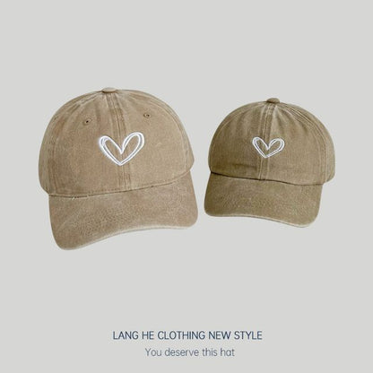 Heart Embroidery Cap SpreePicky