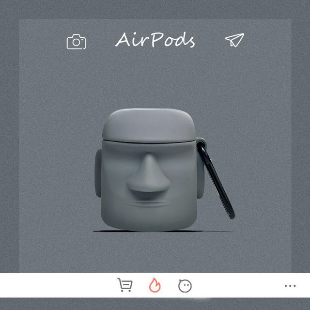 Moai AirPods / Pro Earphone Case Skin SpreePicky