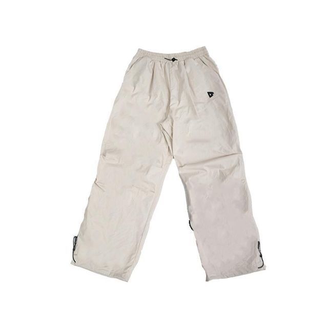 Low Waist Plain Loose-Fit Wide-Leg Cargo Pants SpreePicky