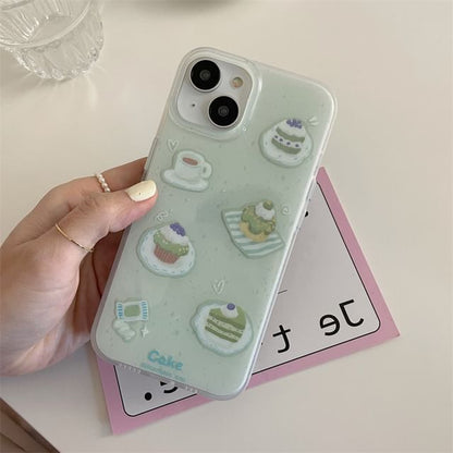 Dessert Phone Case - iPhone 15 Pro Max / 15 Pro / 15 / 14 Pro Max / 14 Pro / 14 / 13 Pro Max / 13 Pro / 13 / 12 Pro Max / 12 Pro / 12 / 11 SpreePicky