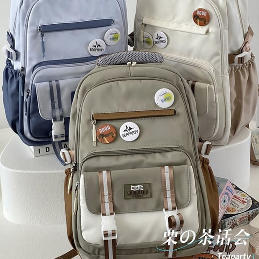 Two Tone Backpack / Bag Charm / Set SpreePicky