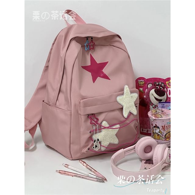 Star Pattern Backpack / Bag Charm / Set SpreePicky