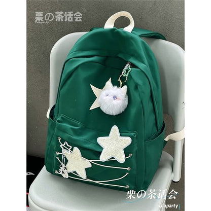 Star Pattern Backpack / Bag Charm / Set SpreePicky