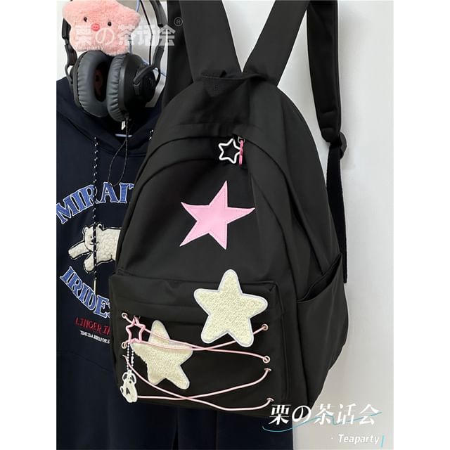 Star Pattern Backpack / Bag Charm / Set SpreePicky