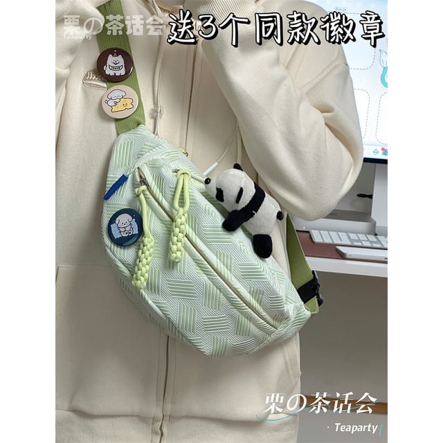 Woven Waist Bag / Bag Charm / Pin / Set SpreePicky