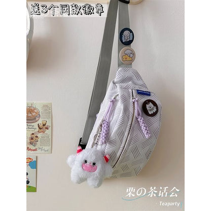 Woven Waist Bag / Bag Charm / Pin / Set SpreePicky