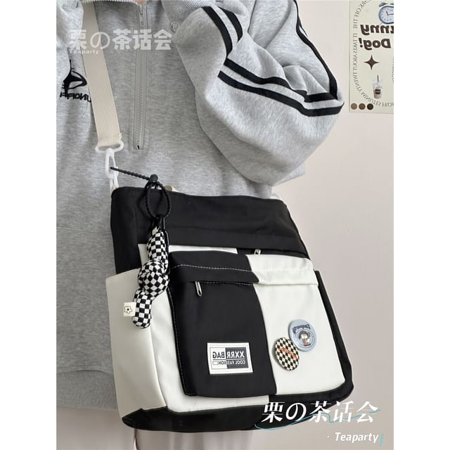 Two Tone Tote Bag / Bag Charm / Set SpreePicky