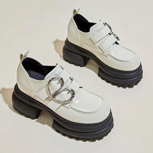 Platform Buckled Loafers mySite