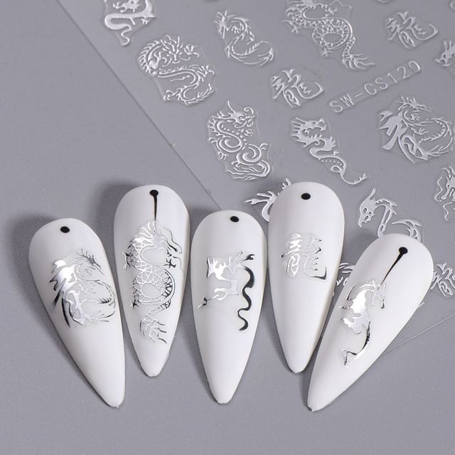 Dragon Nail Art Stickers SpreePicky