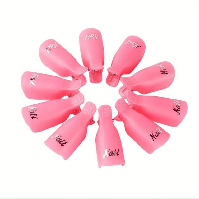 Plastic Nail Art Clip / Press On Nail Clipper / Nail Art Brush SpreePicky