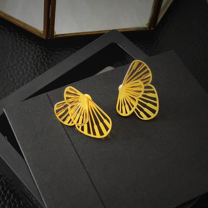 Wing Stud Earring SpreePicky