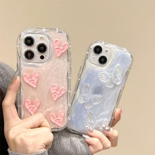 Butterfly Phone Case - iPhone 15 Pro Max / 15 Pro / 15 Plus / 15 / 14 Pro Max / 14 Pro / 14 Plus / 14 / 13 Pro Max / 13 Pro / 13 / 13 mini / 12 Pro Max / 12 Pro / 12 / 12 mini / 11 Pro Max / 11 Pro / 11 / SE / XS Max / XS / XR / X SpreePicky