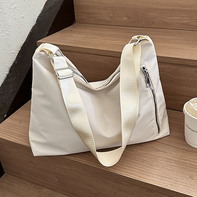 Plain Lightweight Crossbody Bag SpreePicky