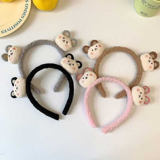 Bear Fleece Headband SpreePicky