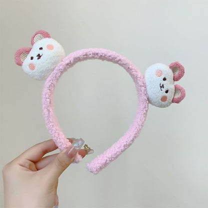 Bear Fleece Headband SpreePicky