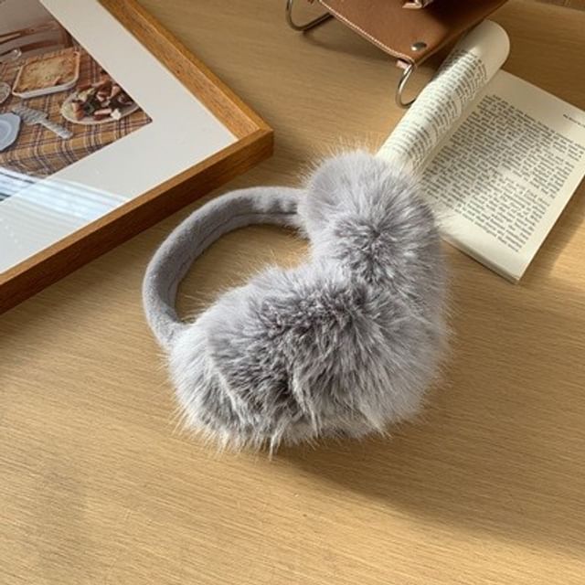 Plain Fluffy Earmuffs SpreePicky