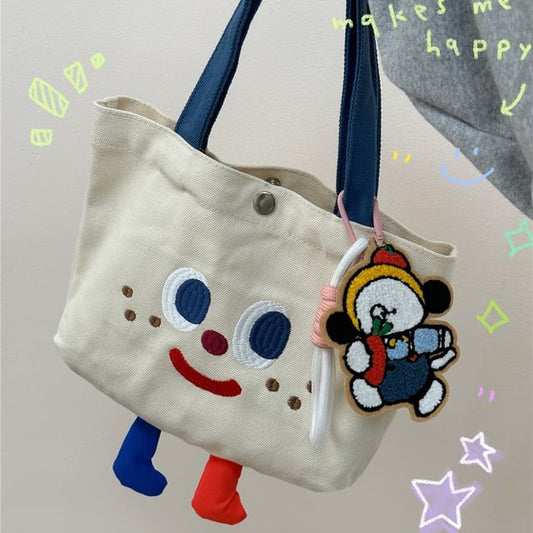 Cartoon Embroidered Lunch Bag / Charm / Set SpreePicky