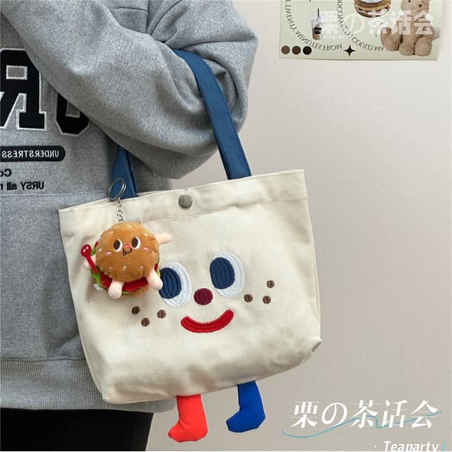 Cartoon Embroidered Lunch Bag / Charm / Set SpreePicky