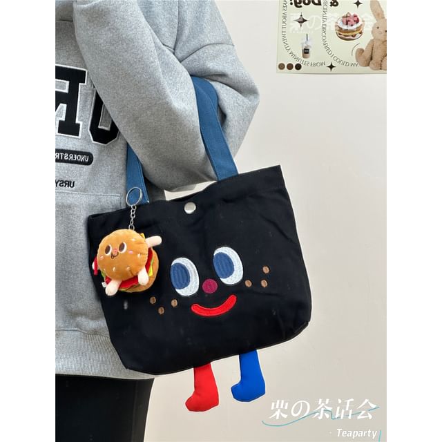 Cartoon Embroidered Lunch Bag / Charm / Set SpreePicky