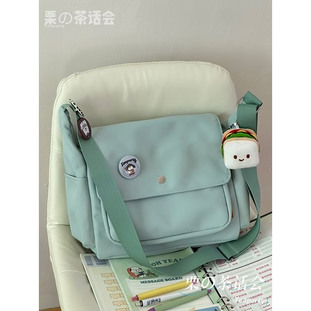 Plain Flap Crossbody Bag / Charm / Set SpreePicky