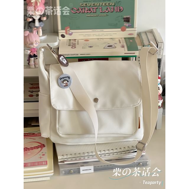 Plain Flap Crossbody Bag / Charm / Set SpreePicky