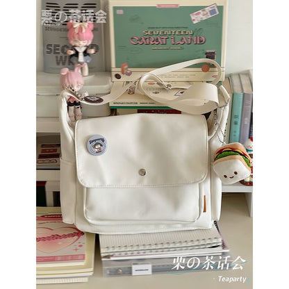 Plain Flap Crossbody Bag / Charm / Set SpreePicky