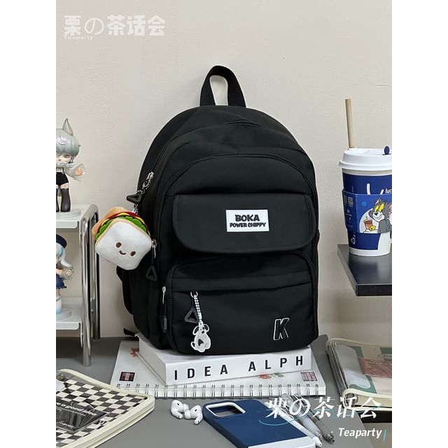 Lettering Logo Backpack / Charm / Set SpreePicky