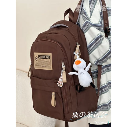 Lettering Label Applique Laptop Backpack / Charm / Set SpreePicky