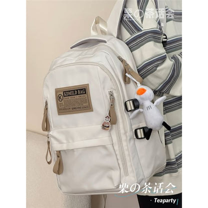 Lettering Label Applique Laptop Backpack / Charm / Set SpreePicky