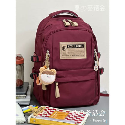 Lettering Label Applique Laptop Backpack / Charm / Set SpreePicky