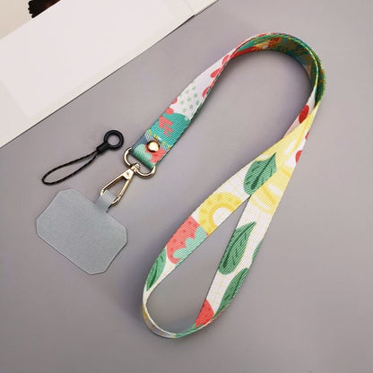 Print Canvas Phone Lanyard with Lanyard Pad SpreePicky