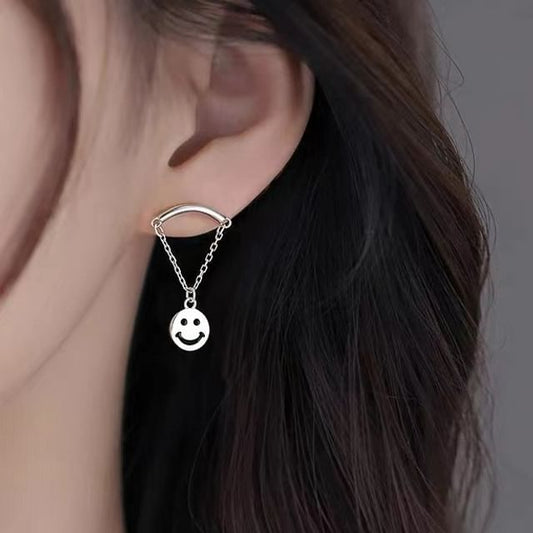 Smiley Face Drop Earring SpreePicky