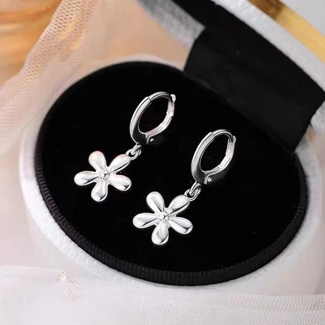 Floral Hoop Earring SpreePicky