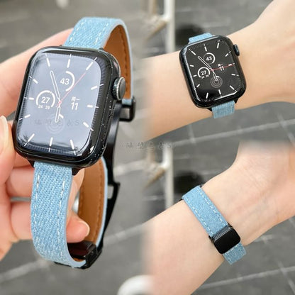 Denim Magnetic Apple Watch Band SpreePicky