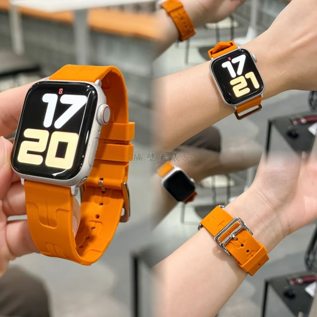 Sport Silicone Apple Watch Band SpreePicky