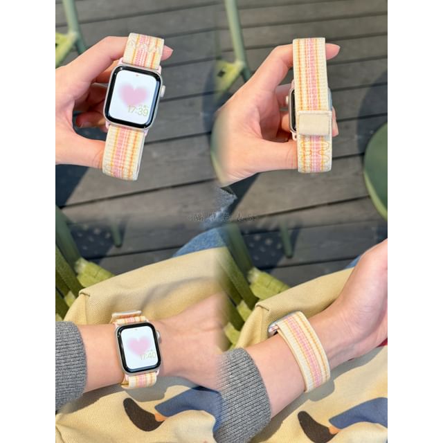 Striped Apple Watch Band SpreePicky